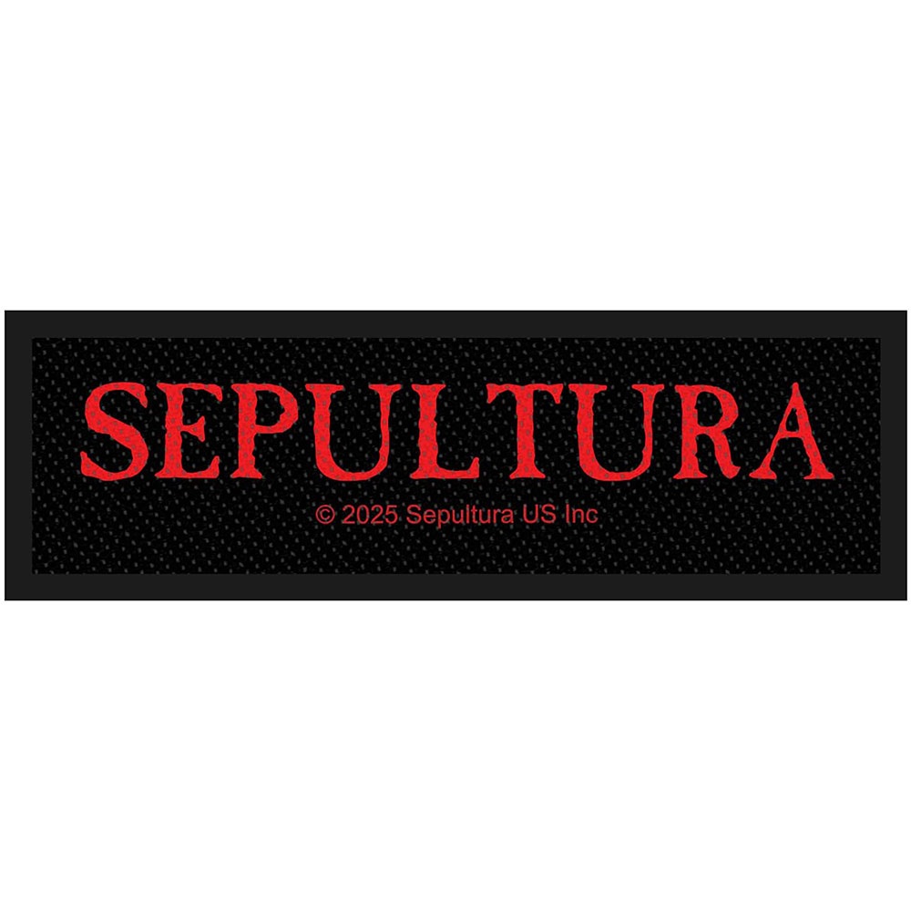 Sepultura - Logo Patch - Black